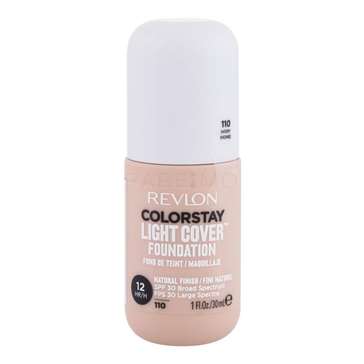 Revlon Colorstay Light Cover SPF30 Fondotinta donna 30 ml Tonalità 110 Ivory