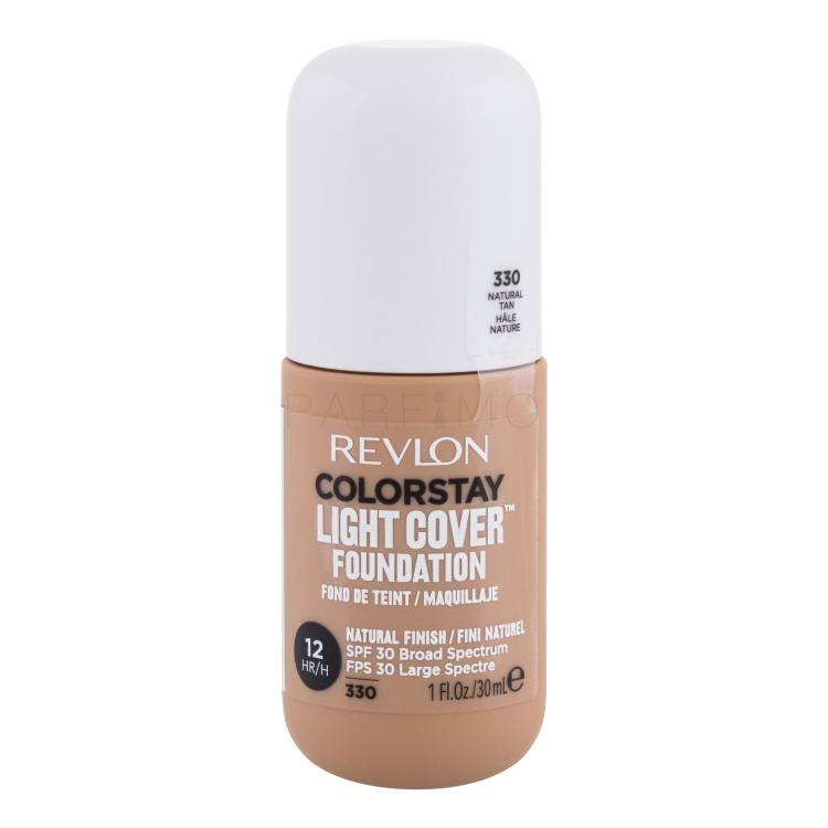 Revlon Colorstay Light Cover SPF30 Fondotinta donna 30 ml Tonalità 330 Natural Tan