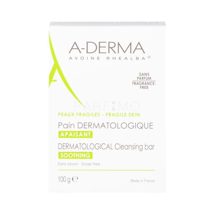 A-Derma Les Indispensables Dermatological Cleansing Bar Sapone 100 g
