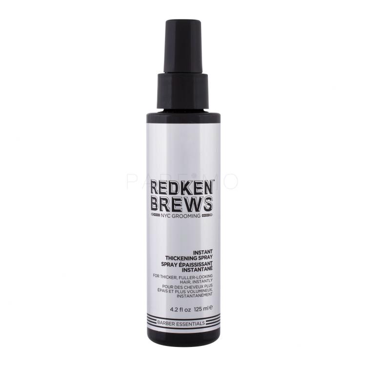 Redken Brews Instant Thickening Spray Volumizzanti capelli uomo 125 ml