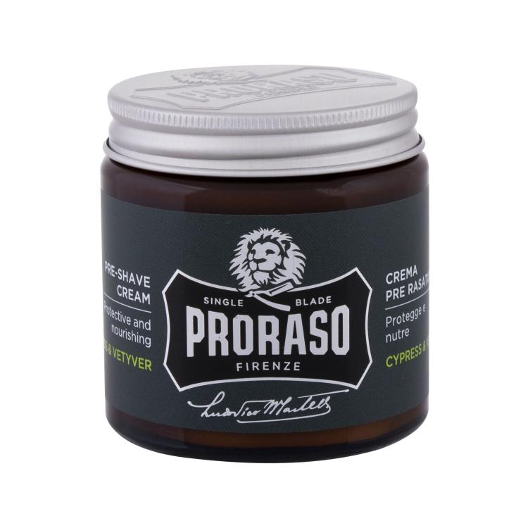 PRORASO Cypress &amp; Vetyver Pre-Shave Cream Prodotto pre-rasatura uomo 100 ml