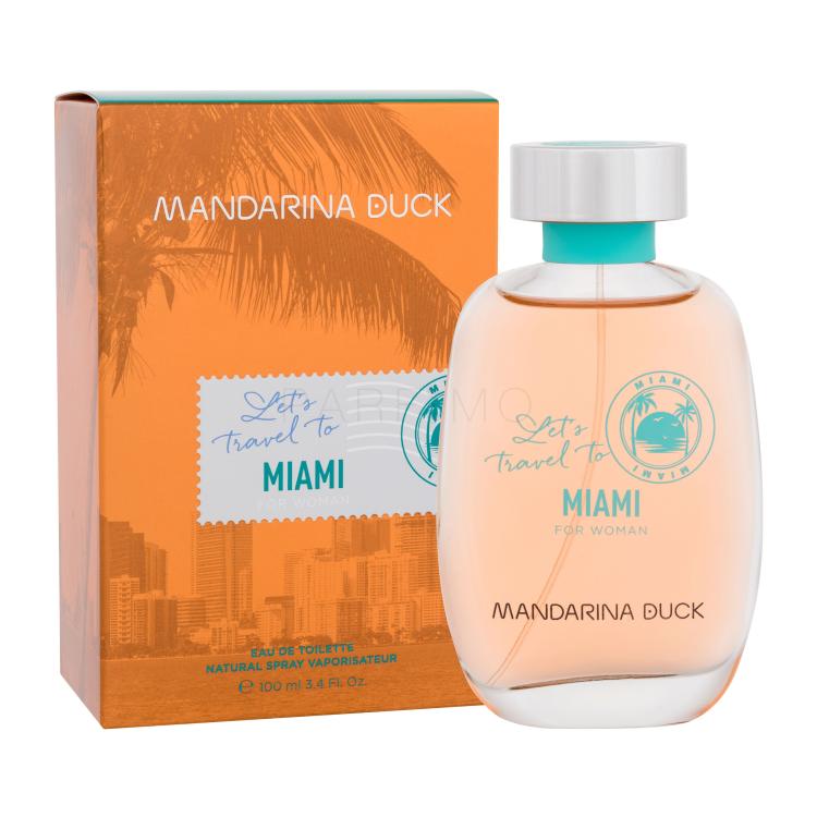 Mandarina Duck Let´s Travel To Miami Eau de Toilette donna 100 ml