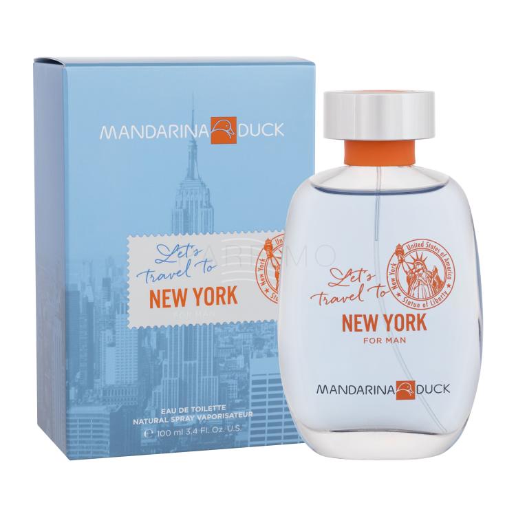 Mandarina Duck Let´s Travel To New York Eau de Toilette uomo 100 ml