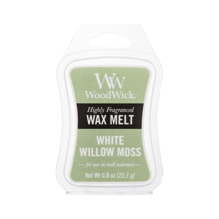 WoodWick White Willow Moss Cera profumata 22,7 g