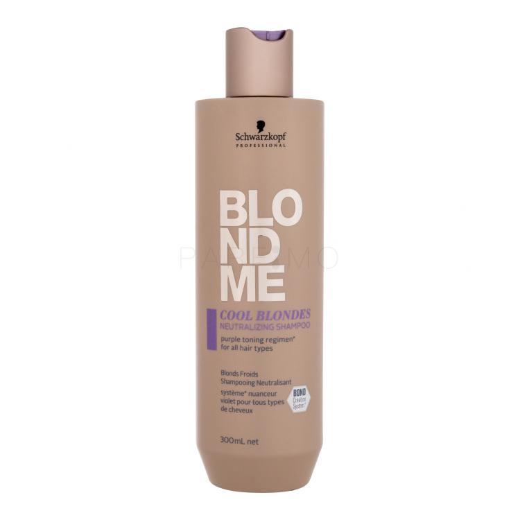 Schwarzkopf Professional Blond Me Cool Blondes Neutralizing Shampoo Shampoo donna 300 ml