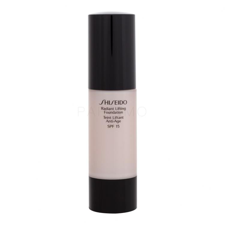 Shiseido Radiant Lifting Foundation SPF15 Fondotinta donna 30 ml Tonalità O80 Deep Ochre