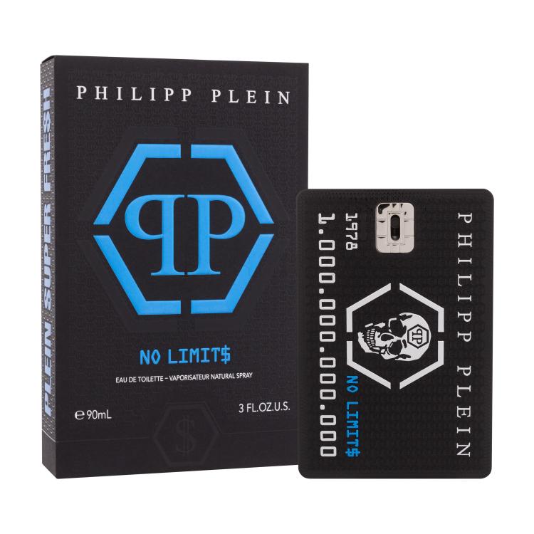 Philipp Plein No Limit$ Super Fre$h Eau de Toilette uomo 90 ml
