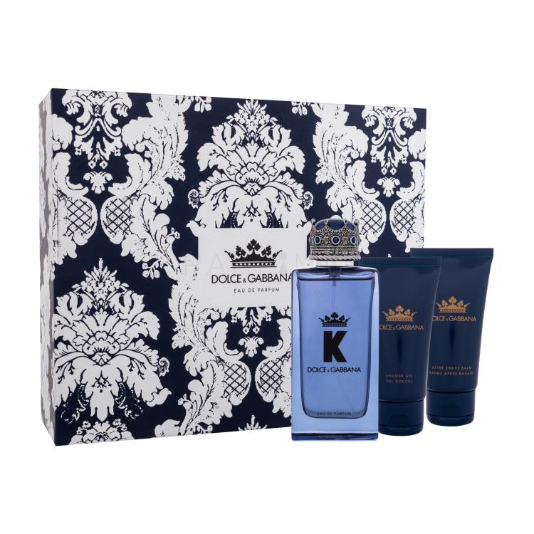 Dolce&amp;Gabbana K Pacco regalo eau de parfume 100 ml + doccia gel 50 ml + balsamo dopobarba 50 ml