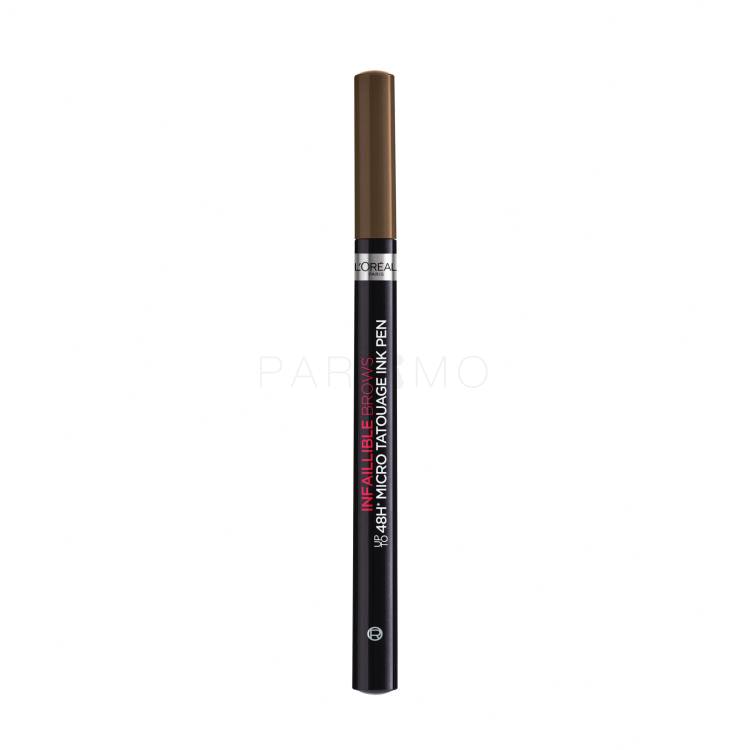 L&#039;Oréal Paris Infaillible Brows 48H Micro Tatouage Ink Pen Matita sopracciglia donna 1 g Tonalità 3.0 Brunette