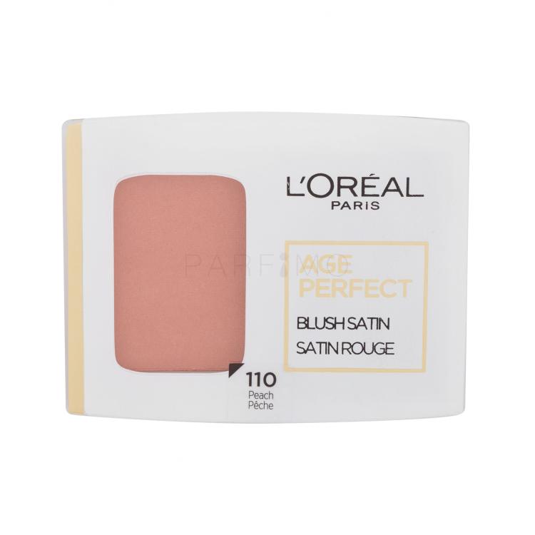 L&#039;Oréal Paris Age Perfect Blush Satin Blush donna 5 g Tonalità 110 Peach