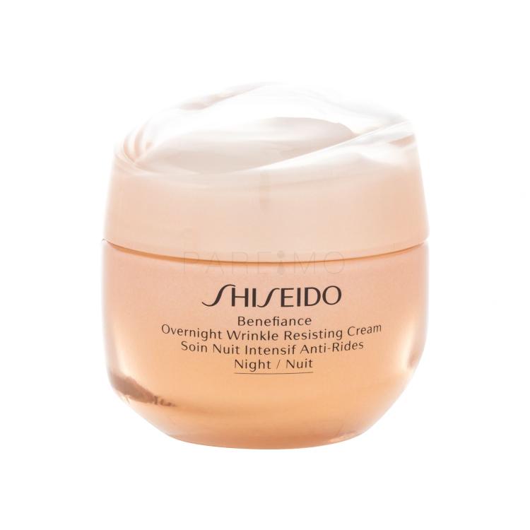 Shiseido Benefiance Overnight Wrinkle Resisting Cream Crema notte per il viso donna 50 ml