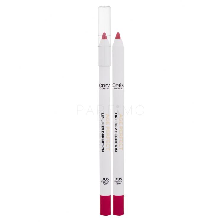 L&#039;Oréal Paris Age Perfect Lip Liner Definition Matita labbra donna 1,2 g Tonalità 705 Splendid Plum