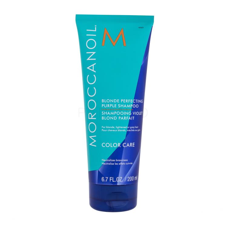 Moroccanoil Color Care Blonde Perfecting Purple Shampoo Shampoo donna 200 ml