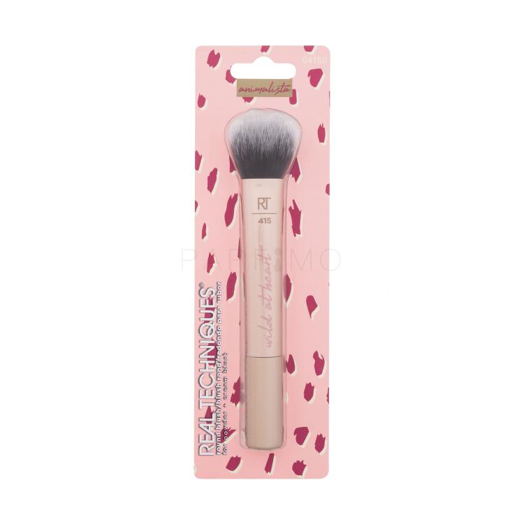 Real Techniques Animalista Round Blush Brush Limited Edition Pennelli make-up donna 1 pz