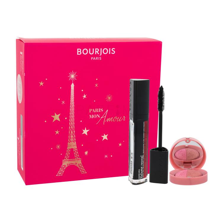 BOURJOIS Paris Volume Reveal Adjustable Volume Pacco regalo mascara Volume Reveal Adjustable Mascara 6 ml + blush Duo Blush 2,9 g 01