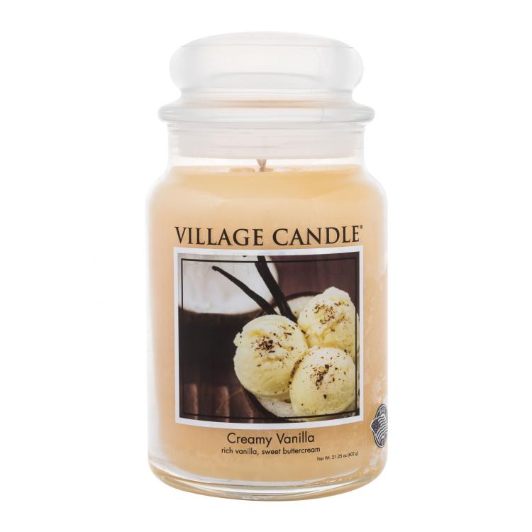 Village Candle Creamy Vanilla Candela profumata 602 g