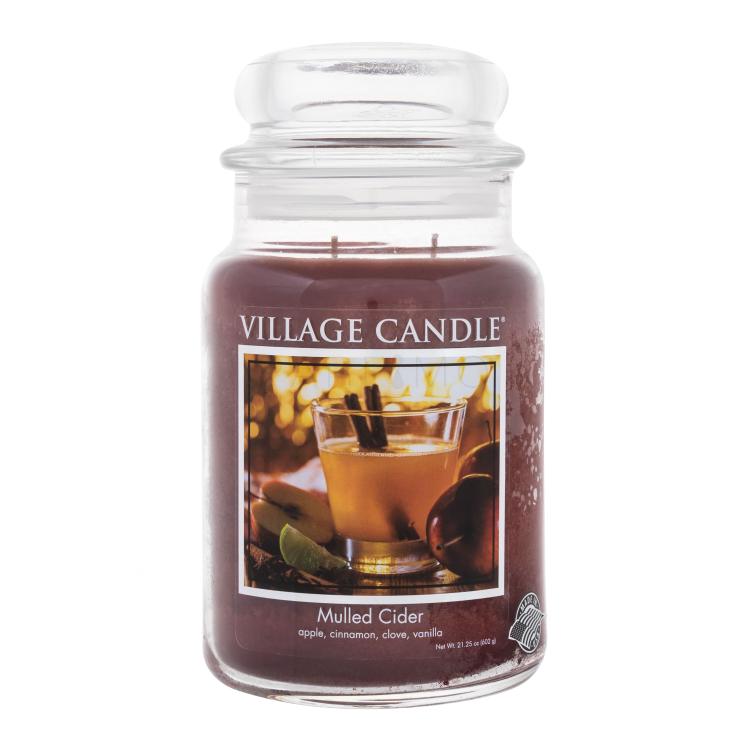 Village Candle Mulled Cider Candela profumata 602 g