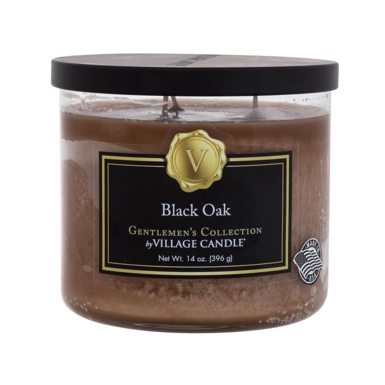 Village Candle Gentlemen&#039;s Collection Black Oak Candela profumata uomo 396 g