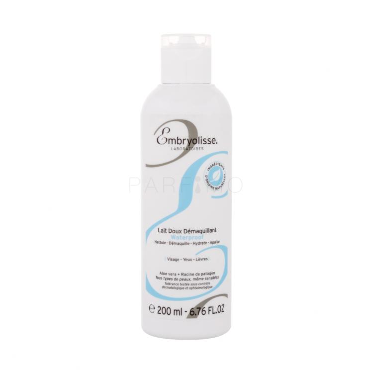 Embryolisse Cleansers and Make-up Removers Gentle Waterproof Make-Up Remover Milk Struccante viso donna 200 ml