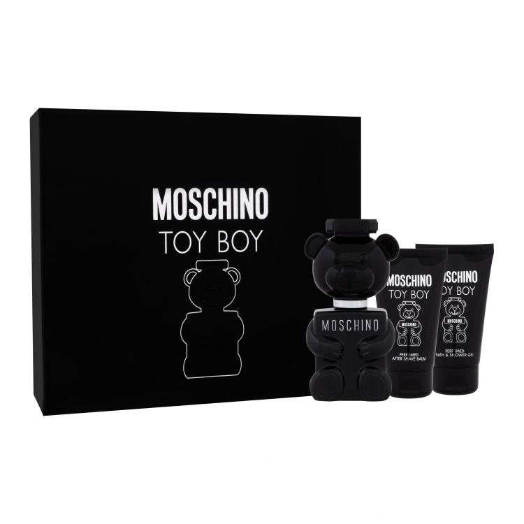 Moschino Toy Boy Pacco regalo eau de parfume 50 ml + balsamo dopobarba 50 ml + doccia gel 50 ml