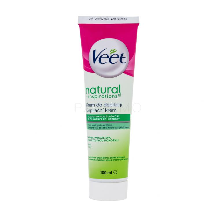 Veet Natural Inspirations™ Hair Removal Cream Sensitive Skin Prodotti depilatori donna 100 ml