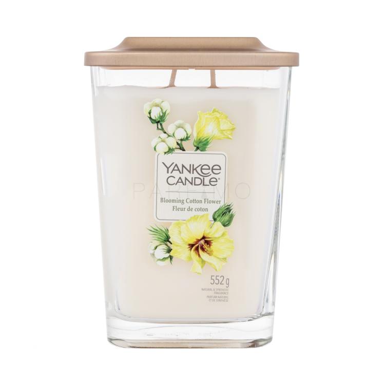 Yankee Candle Elevation Collection Blooming Cotton Flower Candela profumata 552 g