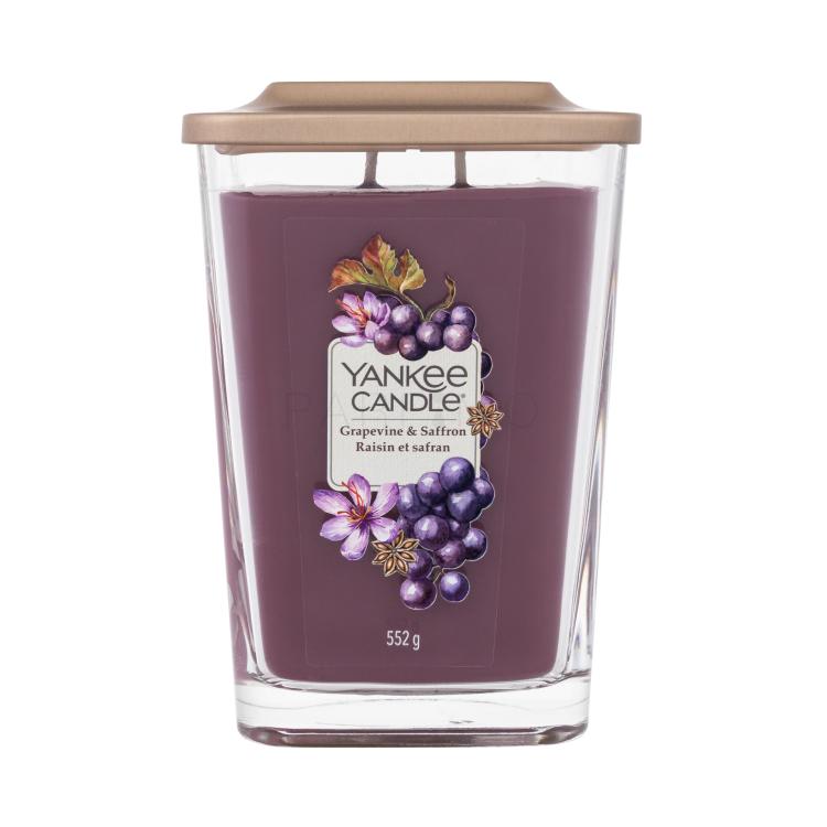 Yankee Candle Elevation Collection Grapevine &amp; Saffron Candela profumata 552 g