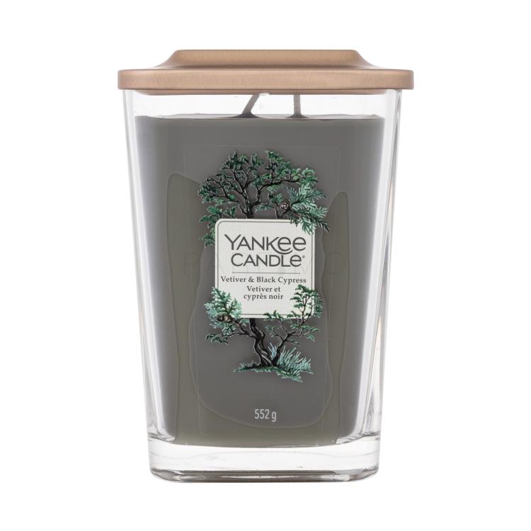 Yankee Candle Elevation Collection Vetiver &amp; Black Cypress Candela profumata 552 g