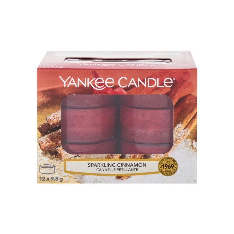 Yankee Candle Sparkling Cinnamon Candela profumata 117,6 g