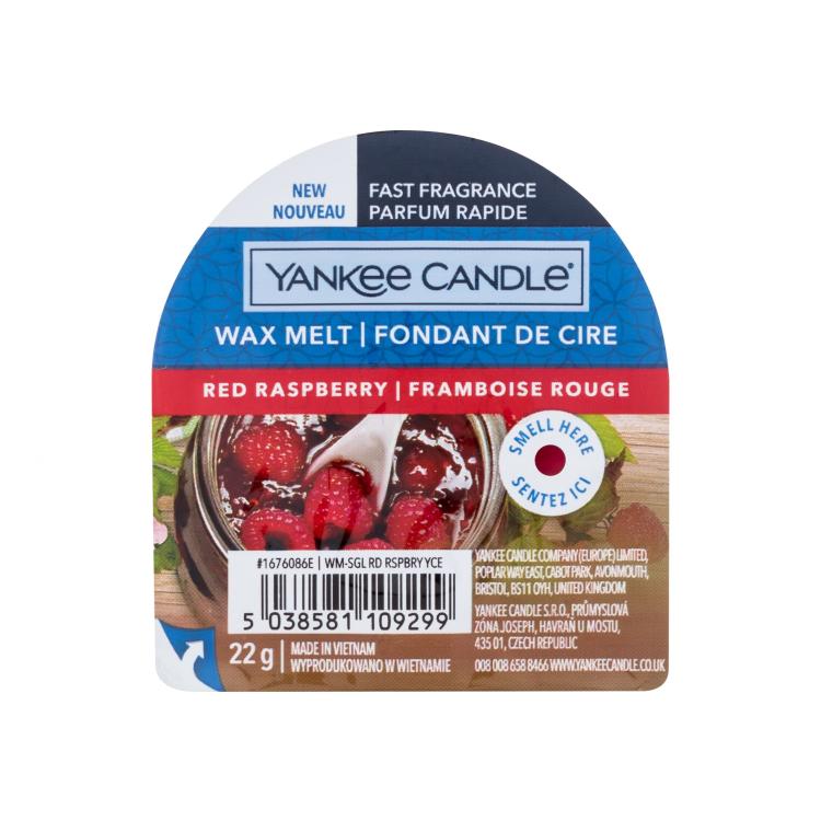 Yankee Candle Red Raspberry Cera profumata 22 g
