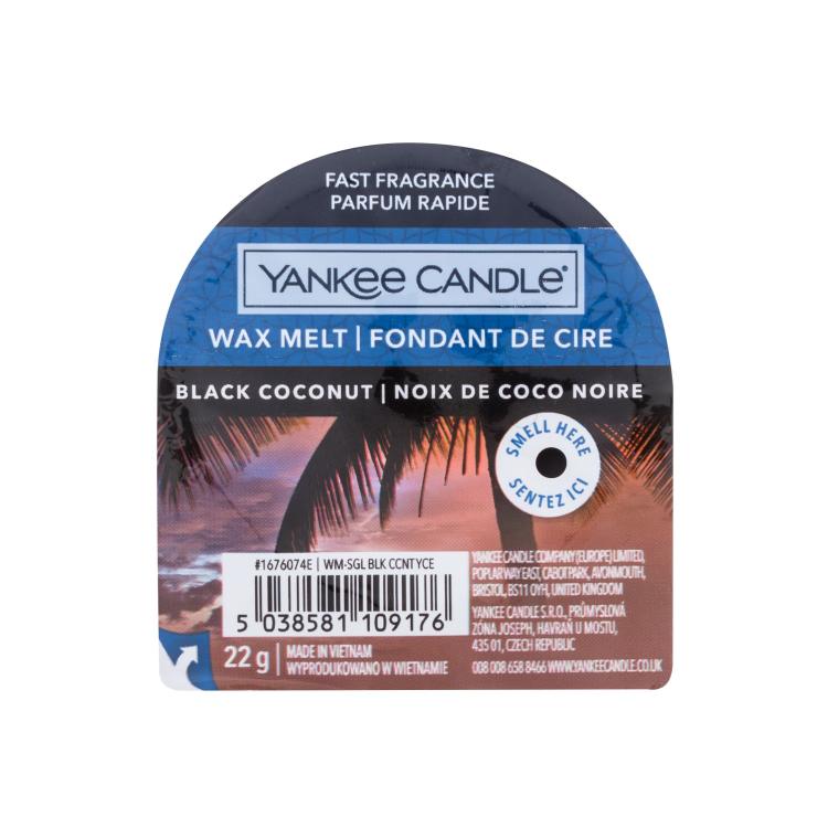 Yankee Candle Black Coconut Cera profumata 22 g