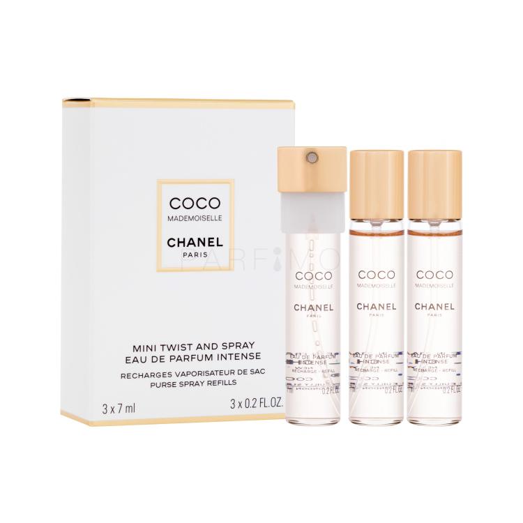 Chanel Coco Mademoiselle Intense Eau de Parfum donna Ricarica 3x7 ml
