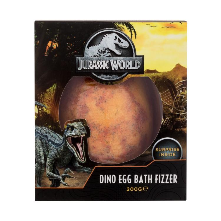 Universal Jurassic World Dino Egg Bath Fizzer Surprise Bomba da bagno bambino 200 g