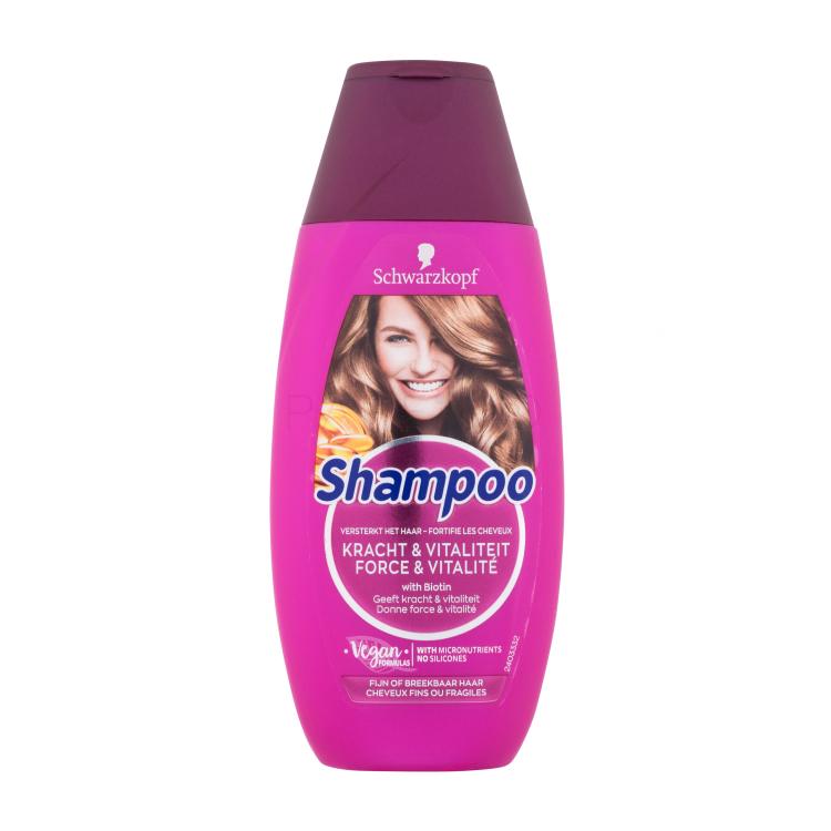 Schwarzkopf Strenght &amp; Vitality Shampoo donna 250 ml