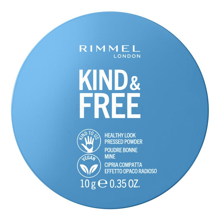 Rimmel London Kind &amp; Free Healthy Look Pressed Powder Cipria donna 10 g Tonalità 030 Medium