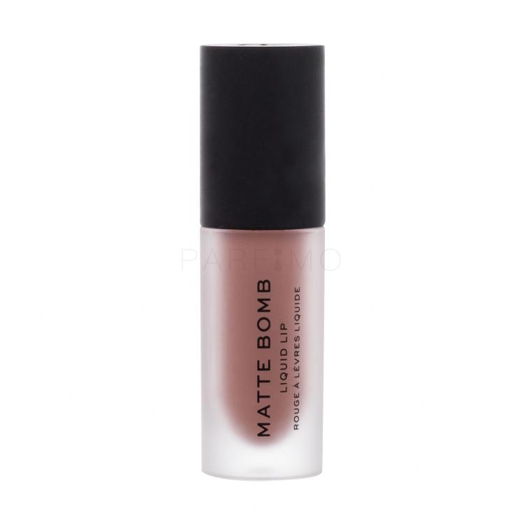 Makeup Revolution London Matte Bomb Rossetto donna 4,6 ml Tonalità Delicate Brown