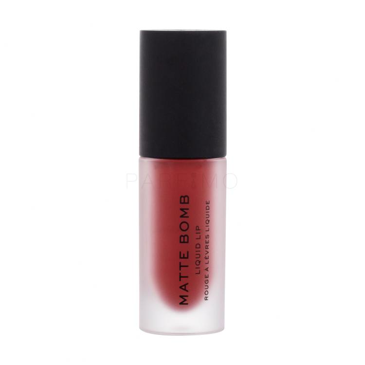 Makeup Revolution London Matte Bomb Rossetto donna 4,6 ml Tonalità Lure Red