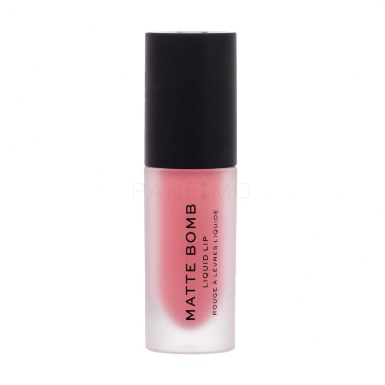 Makeup Revolution London Matte Bomb Rossetto donna 4,6 ml Tonalità Coral Cheer