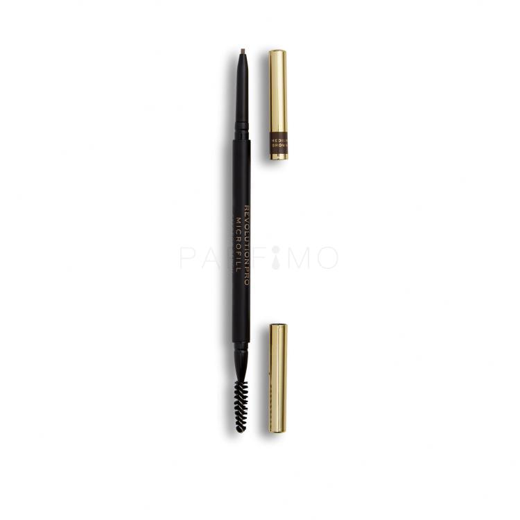 Revolution Pro Microfill Eyebrow Pencil Matita sopracciglia donna 0,1 g Tonalità Medium Brown