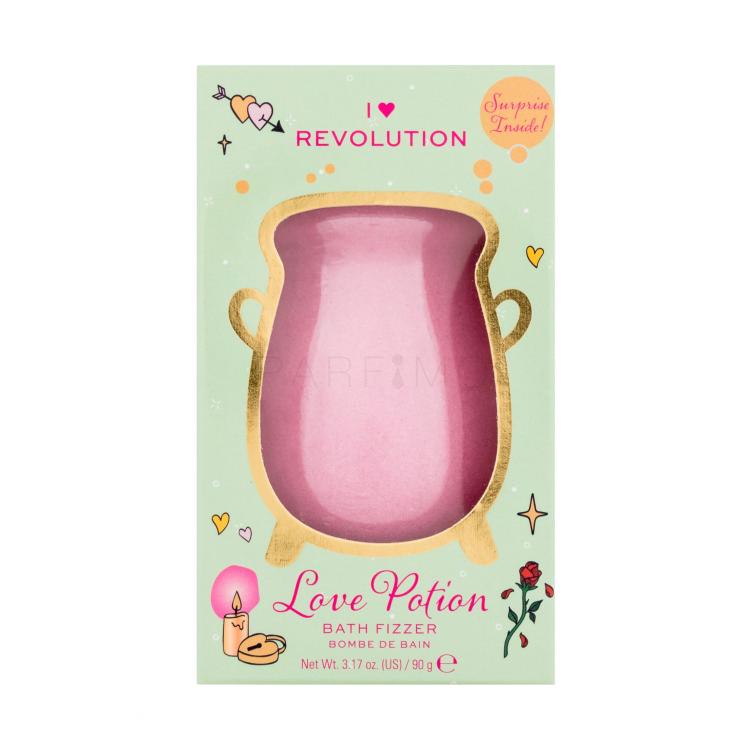 I Heart Revolution Love Spells Potion Bath Fizzer Bomba da bagno donna 90 g
