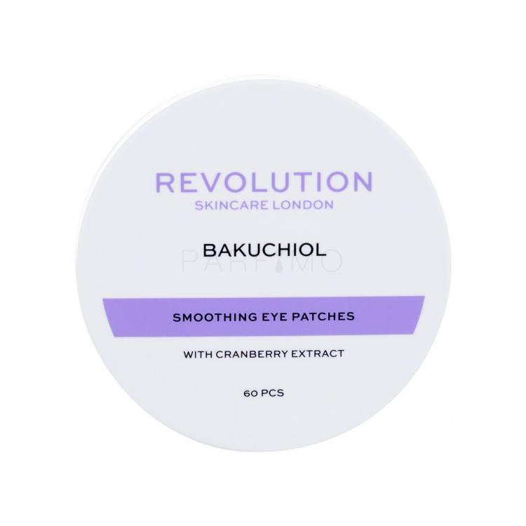 Revolution Skincare Bakuchiol Smoothing Eye Patches Maschera contorno occhi donna 60 pz