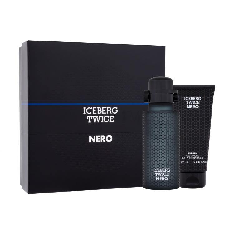 Iceberg Twice Nero Pacco regalo eau de toilette 125 ml + gel doccia 100 ml