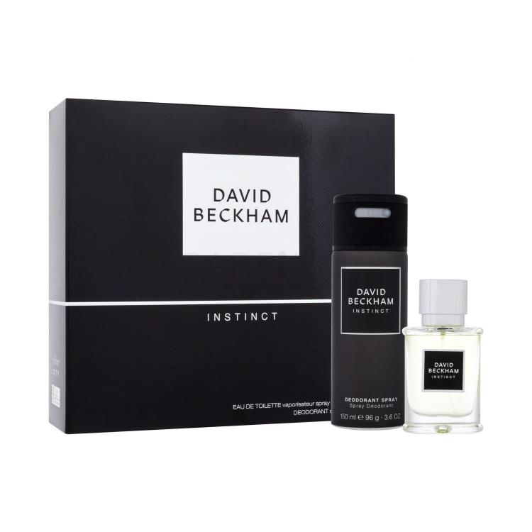David Beckham Instinct Pacco regalo eau de toilette 30 ml + deodorante 150 ml