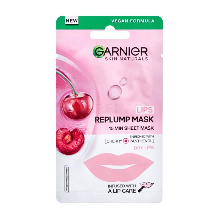 Garnier Skin Naturals Lips Replump Mask Maschera per il viso donna 5 g
