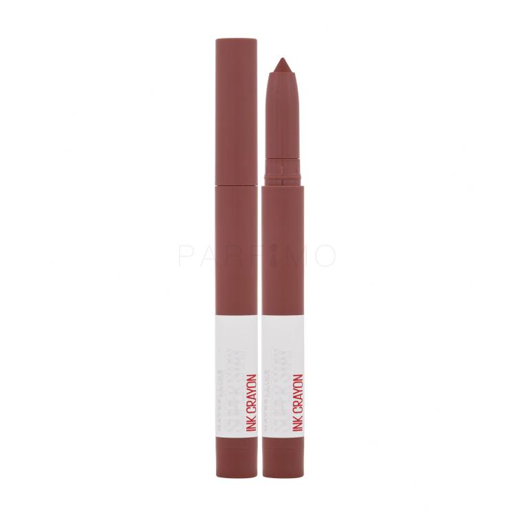 Maybelline Superstay Ink Crayon Matte Rossetto donna 1,5 g Tonalità 105 On The Grind