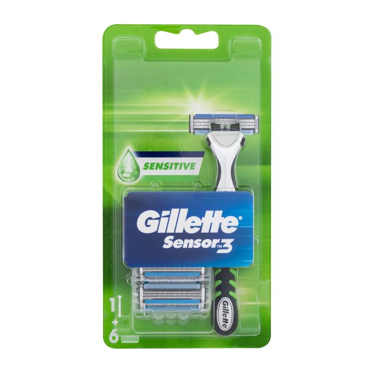 Gillette Sensor3 Sensitive Rasoio uomo Set