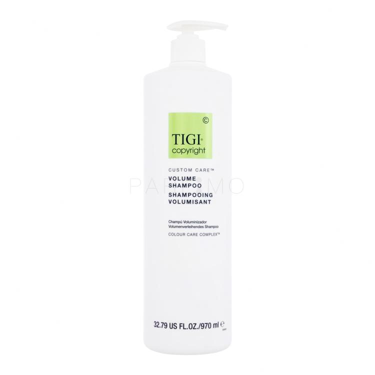 Tigi Copyright Custom Care Volume Shampoo Shampoo donna 970 ml