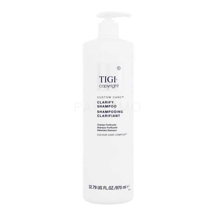 Tigi Copyright Custom Care Clarify Shampoo Shampoo donna 970 ml