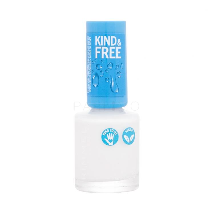 Rimmel London Kind &amp; Free Smalto per le unghie donna 8 ml Tonalità 151 Fresh Undone