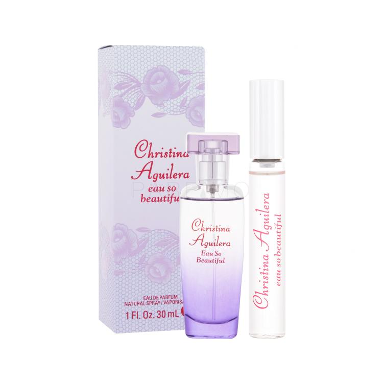 Christina Aguilera Eau So Beautiful Pacco regalo eau de parfum 30 ml + eau de parfum 10 ml